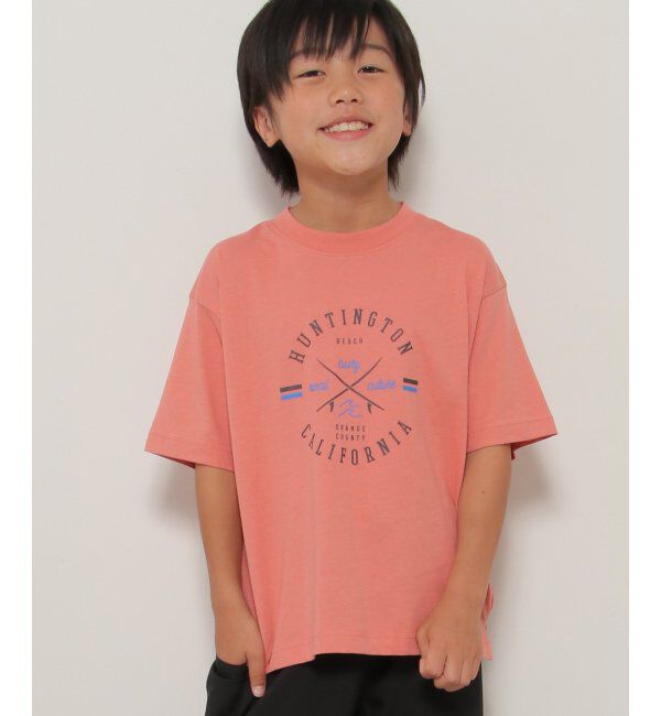ikka kids「USAコットン サーフテイストプリントTシャツ（120~160cm）」|Tシャツ・カットソー|アカケイ