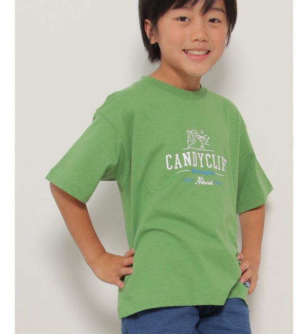 ikka kids「USAコットン サーフテイストプリントTシャツ（120~160cm）」|Tシャツ・カットソー|