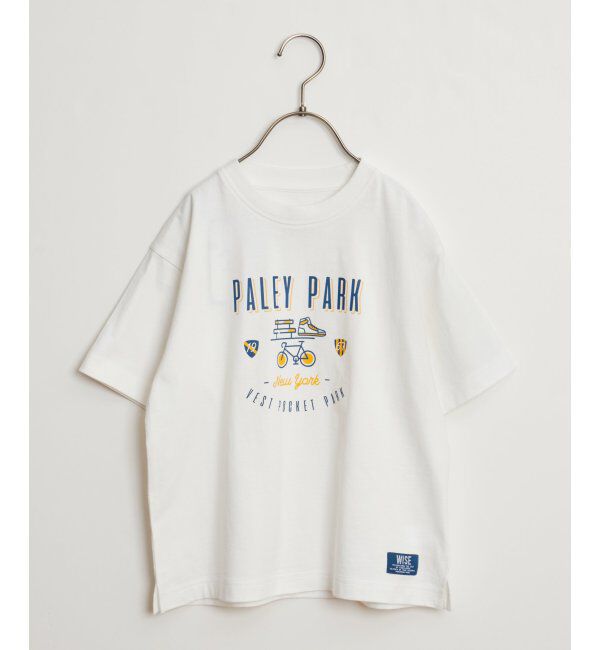 ikka kids「USAコットン サーフテイストプリントTシャツ（120~160cm）」|Tシャツ・カットソー|