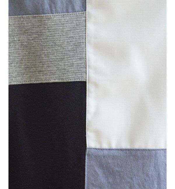 ikka「TRツイル切り替えTシャツ」|Tシャツ・カットソー|