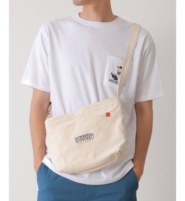 ikka「UNIVERSAL OVERALL キャンバスショルダーバッグ」|その他|