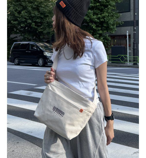 ikka「UNIVERSAL OVERALL キャンバスショルダーバッグ」|その他|