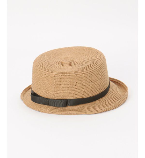 ikka「雑材ブリムアップハット」|その他|キャメル