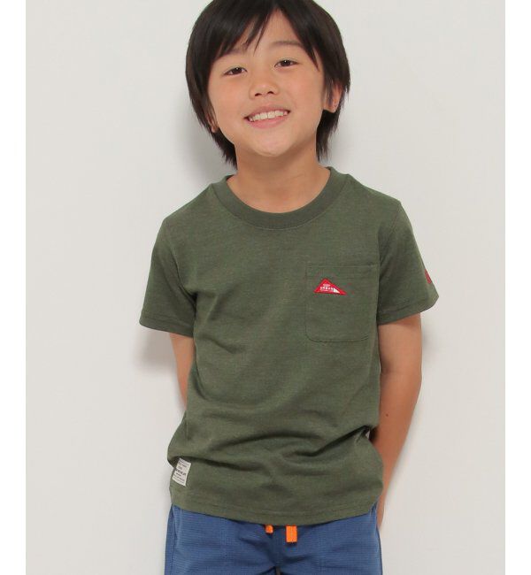 ikka kids「【親子おそろい】URBAN NATURE LIFE アーバンネイチャーライフ ワッペンTシャツ（120~160cm）」|Tシャツ・カットソー|