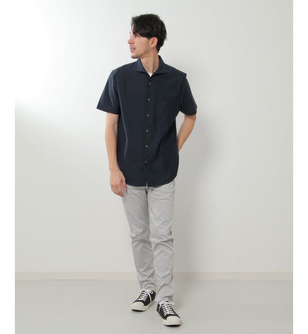 IKKA LOUNGE「ドライラックスフルオープンポロシャツ」|Tシャツ・カットソー|