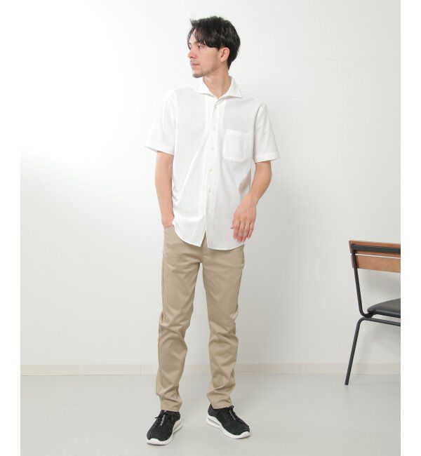 IKKA LOUNGE「ドライラックスフルオープンポロシャツ」|Tシャツ・カットソー|