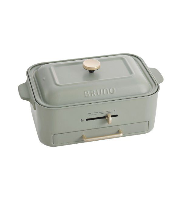 TOKYO DESIGN CHANNEL「BRUNO ブルーノ コンパクトグリルホットプレート」|電化製品|グリーン