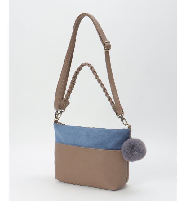 ikka「2WAYバイカラーダブルフェイスショルダーバッグ」|その他|