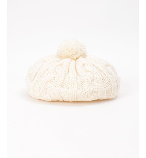 ikka kids「ケーブルニットベレー帽」|その他|