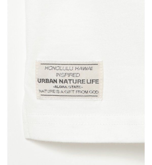 ikka「URBAN NATURE LIFE アーバンネイチャーライフ プリントTシャツ」|Tシャツ・カットソー|