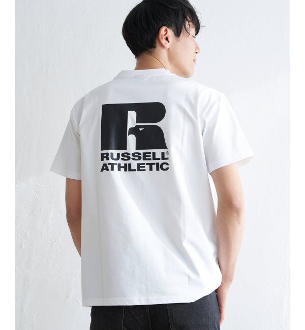 ikka「【吸水速乾】RUSSELL ATHLETIC ラッセルアスレチック ドライパワープリントTシャツ」|Tシャツ・カットソー|