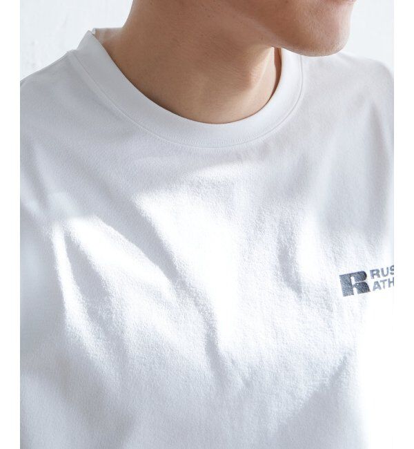 ikka「【吸水速乾】RUSSELL ATHLETIC ラッセルアスレチック ドライパワープリントTシャツ」|Tシャツ・カットソー|