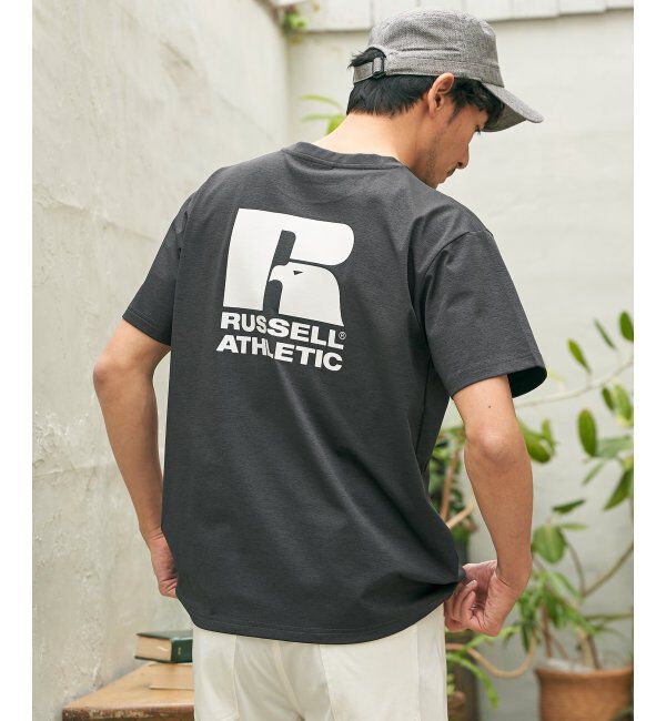 ikka「【吸水速乾】RUSSELL ATHLETIC ラッセルアスレチック ドライパワープリントTシャツ」|Tシャツ・カットソー|