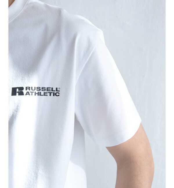 ikka「【吸水速乾】RUSSELL ATHLETIC ラッセルアスレチック ドライパワープリントTシャツ」|Tシャツ・カットソー|