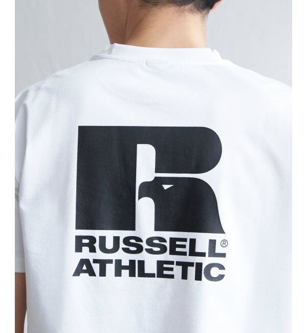 ikka「【吸水速乾】RUSSELL ATHLETIC ラッセルアスレチック ドライパワープリントTシャツ」|Tシャツ・カットソー|