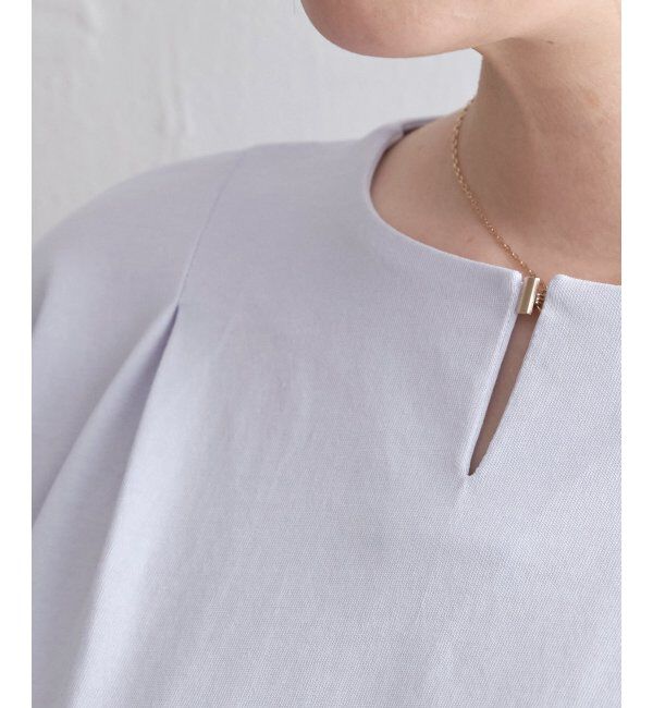 IKKA LOUNGE「【接触冷感／吸水速乾】マルチファンクションタック袖プルオーバー【UVカット】」|Tシャツ・カットソー|