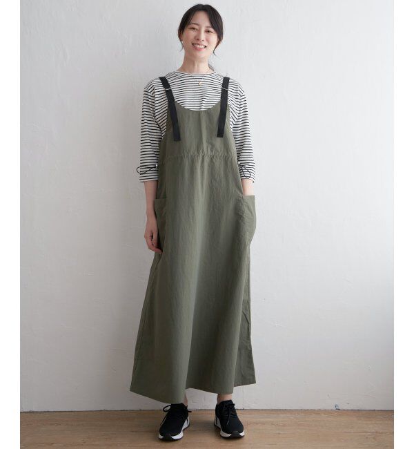 ikka「【2点セット／親子おそろい】ナイロンカーゴキャミワンピースセット」|ワンピース|