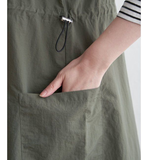 ikka「【2点セット／親子おそろい】ナイロンカーゴキャミワンピースセット」|ワンピース|