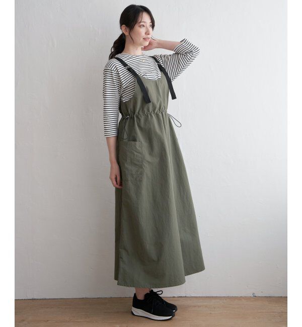 ikka「【2点セット／親子おそろい】ナイロンカーゴキャミワンピースセット」|ワンピース|