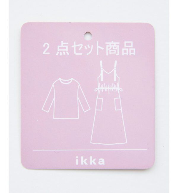 ikka「【2点セット／親子おそろい】ナイロンカーゴキャミワンピースセット」|ワンピース|