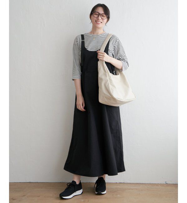 ikka「【2点セット／親子おそろい】ナイロンカーゴキャミワンピースセット」|ワンピース|