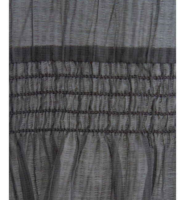 ikka「バックシャーリングシアーシャツ」|シャツ・ブラウス|