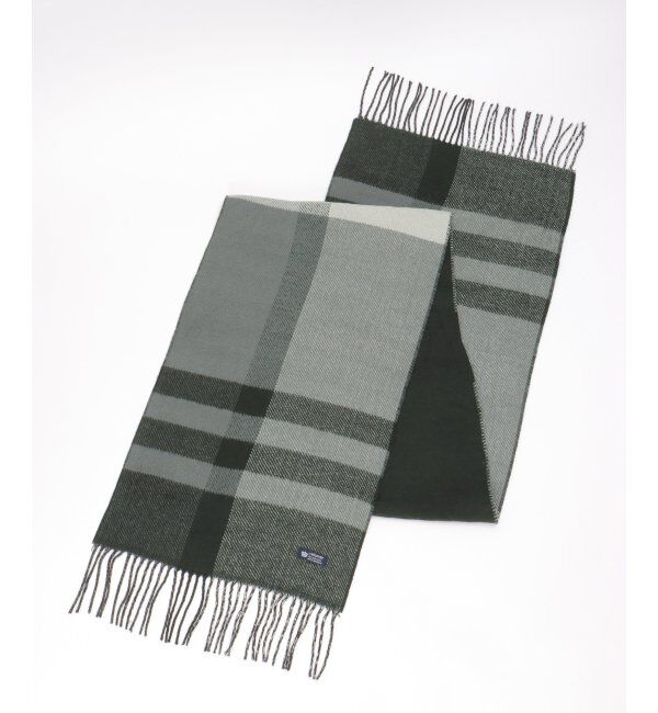 ikka「リバーシブルチェックマフラー」|マフラー|