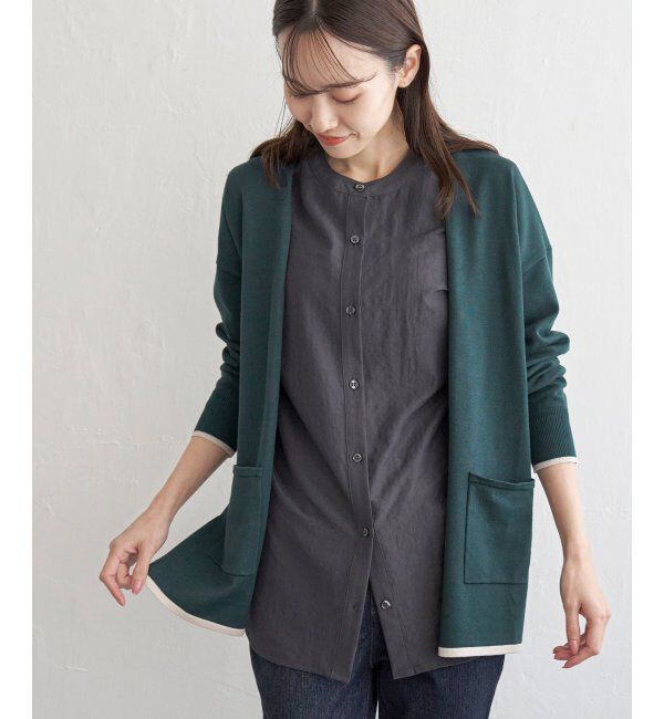 ikka「Vネックカーディガン」|その他|