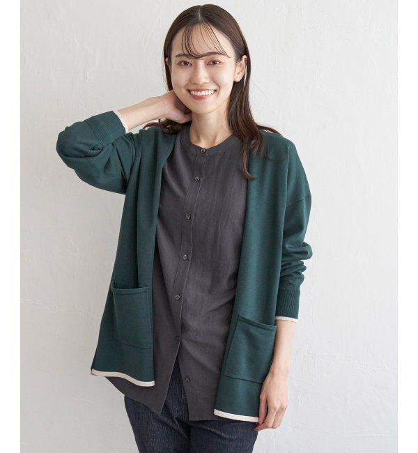 ikka「Vネックカーディガン」|その他|