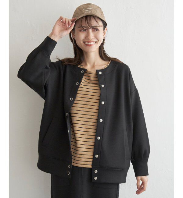 ikka「GOKU楽ダンボールカーディガン」|カーディガン|