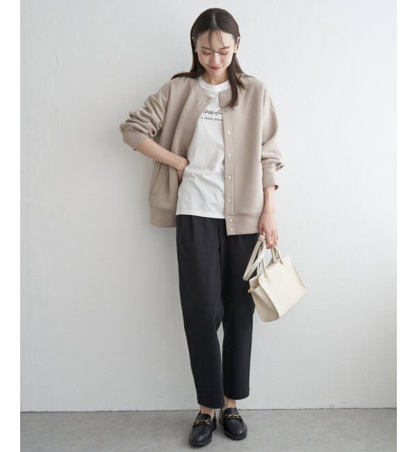 ikka「GOKU楽ダンボールカーディガン」|カーディガン|