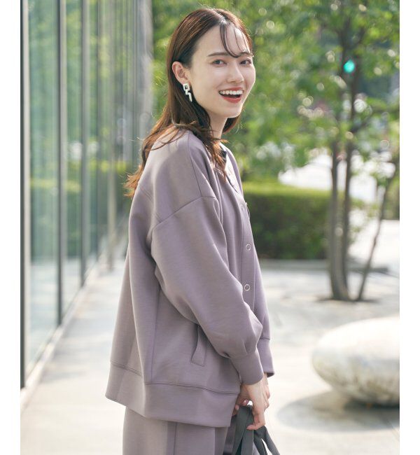 ikka「GOKU楽ダンボールカーディガン」|カーディガン|