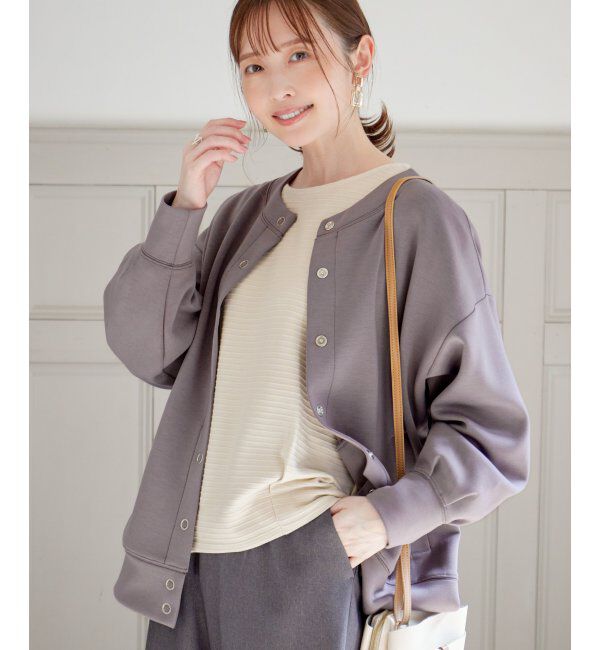 ikka「GOKU楽ダンボールカーディガン」|カーディガン|