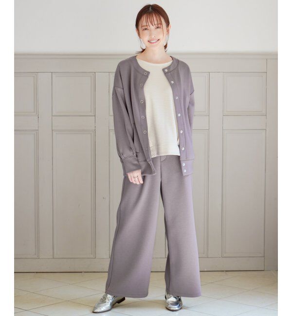 ikka「GOKU楽ダンボールカーディガン」|カーディガン|