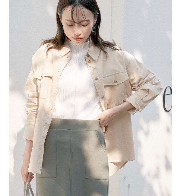 ikka「オーバーシャツ」|シャツ・ブラウス|オフホワイト
