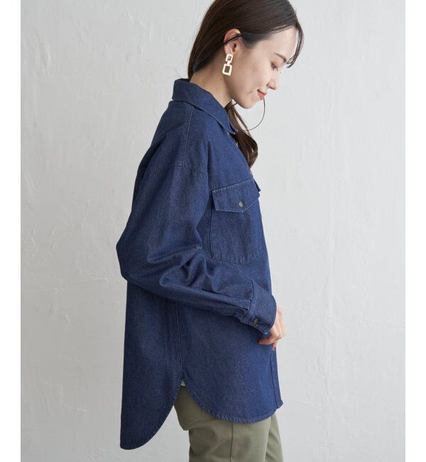 ikka「オーバーシャツ」|シャツ・ブラウス|