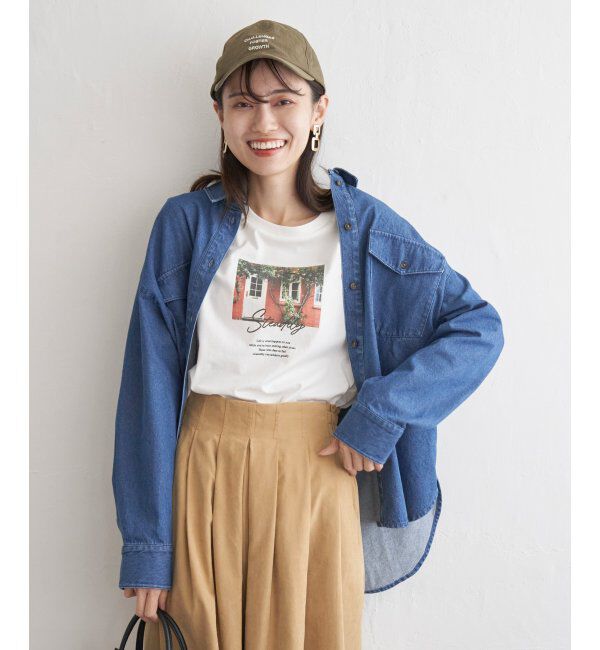 ikka「オーバーシャツ」|シャツ・ブラウス|