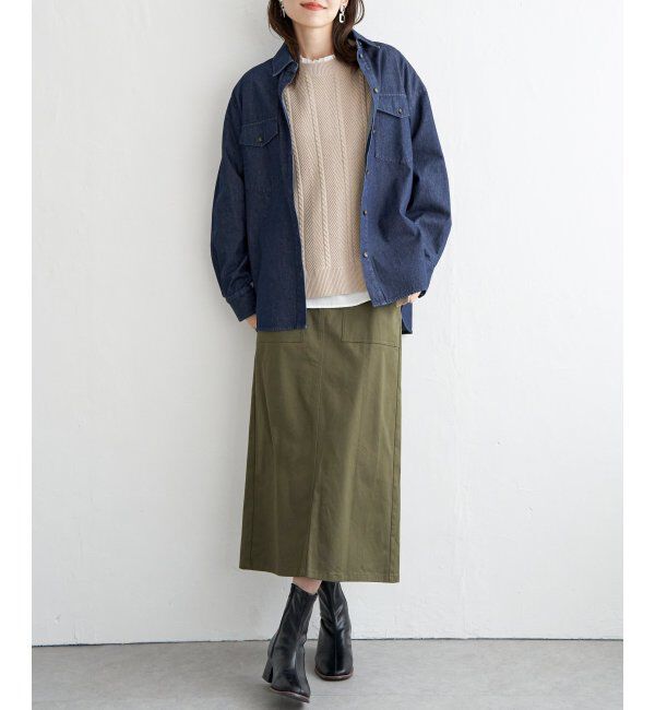ikka「オーバーシャツ」|シャツ・ブラウス|