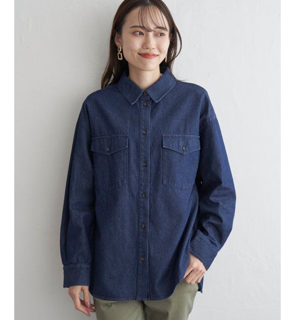 ikka「オーバーシャツ」|シャツ・ブラウス|
