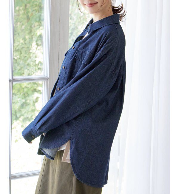 ikka「オーバーシャツ」|シャツ・ブラウス|