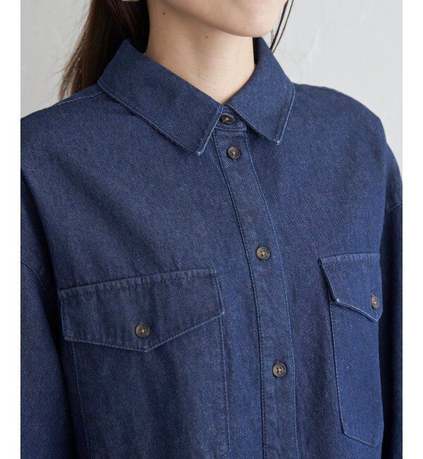 ikka「オーバーシャツ」|シャツ・ブラウス|