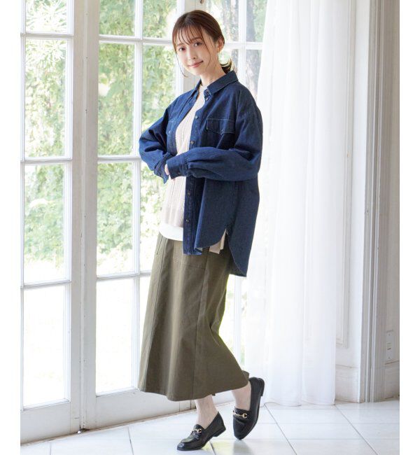 ikka「オーバーシャツ」|シャツ・ブラウス|
