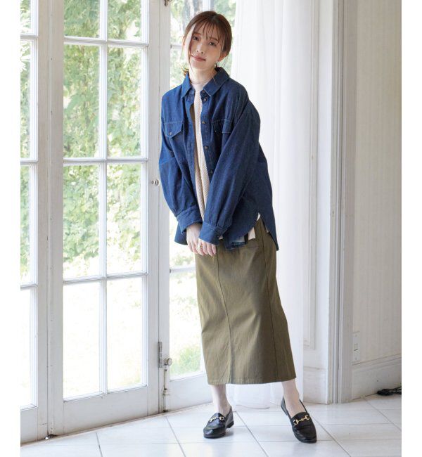ikka「オーバーシャツ」|シャツ・ブラウス|