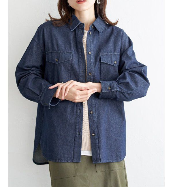 ikka「オーバーシャツ」|シャツ・ブラウス|