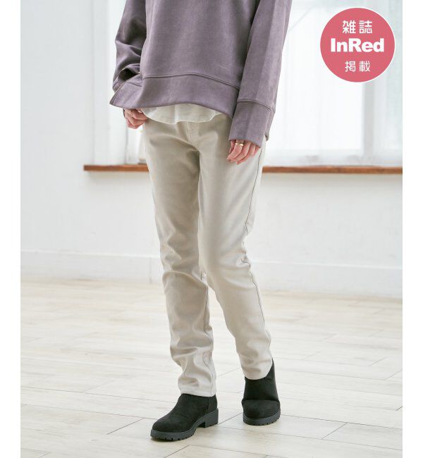 ikka「ボンディングスキニーパンツ」|その他|