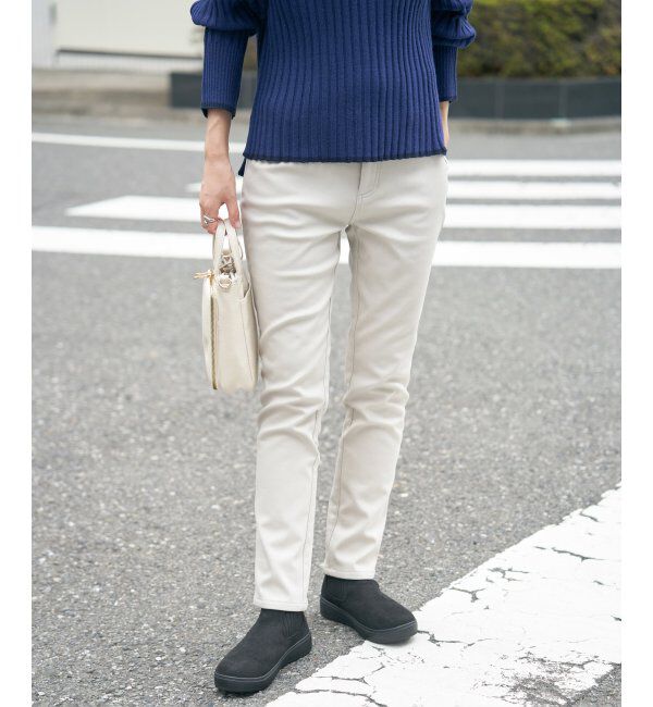 ikka「ボンディングスキニーパンツ」|その他|