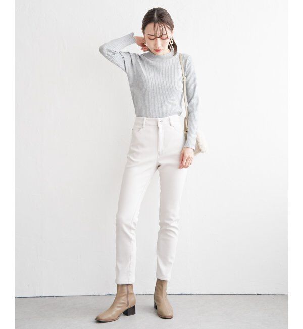 ikka「ボンディングスキニーパンツ」|その他|