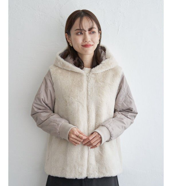 ikka「ライナー付き3WAYマウンテンパーカー」|ブルゾン・スタジャン|