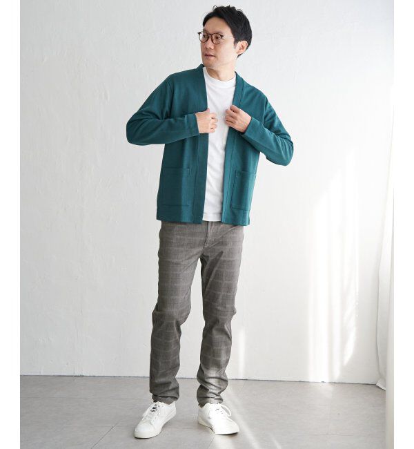 ikka「GOKU楽パンツ EASY STRETCH チェック5ポケット」|その他|