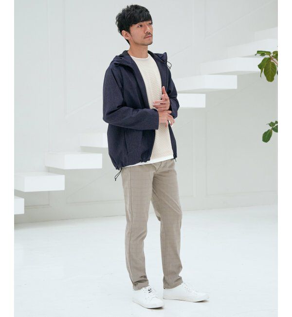 ikka「GOKU楽パンツ EASY STRETCH チェック5ポケット」|その他|